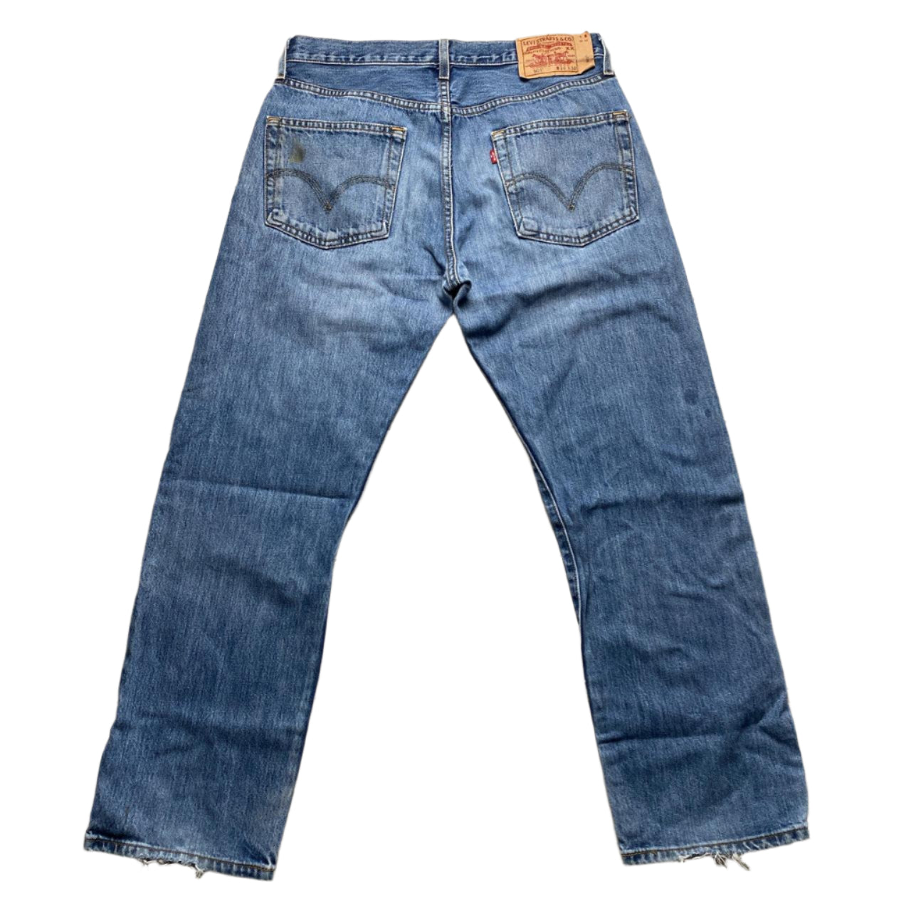 Levis 501 Baggy Light Blue Jeans (34W)