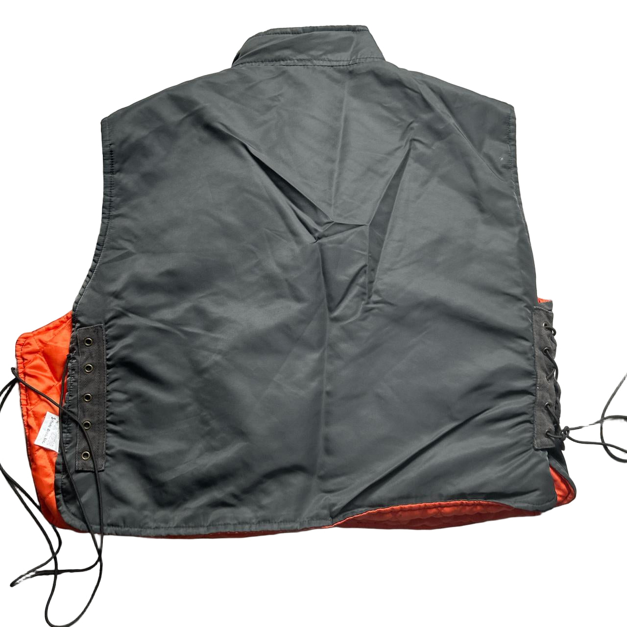 Schott Vintage Vest Gilet Bomber Jacket (L)