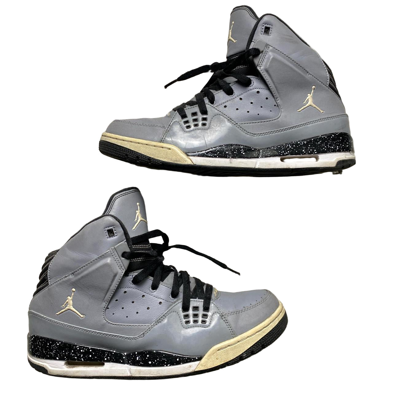 Jordan Flight Grey and Black (UK 10)