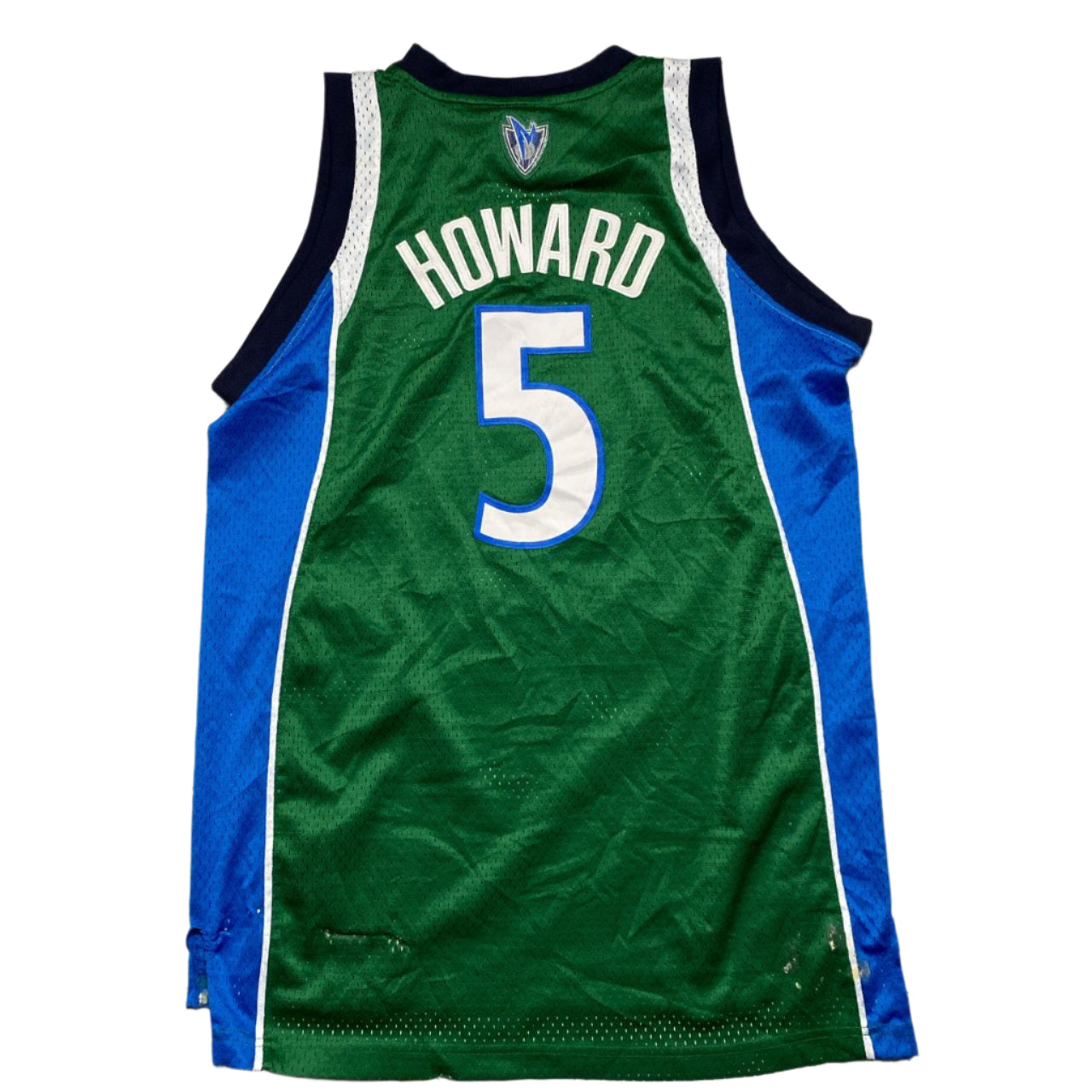 Dallas Mavericks Adidas NBA Howard Basketball Vest Jersey (M)