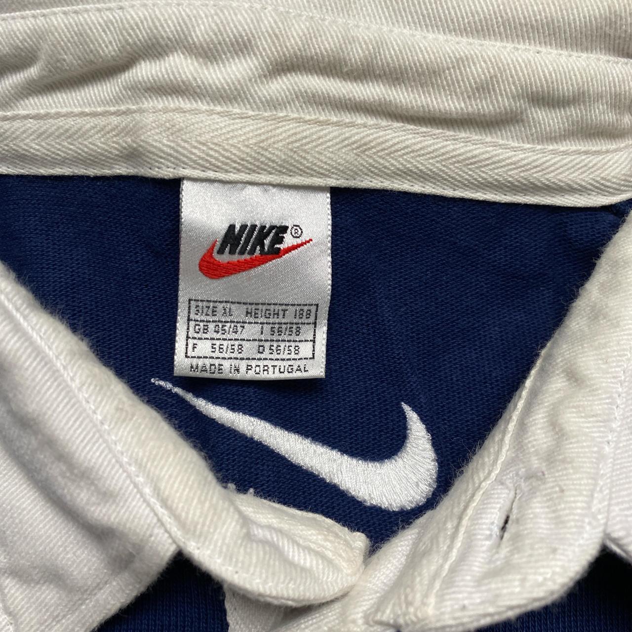 England Rugby Vintage 90’s Nike Polo Jersey (XL)