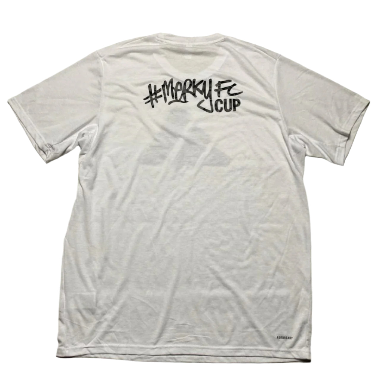 Merky FC Cup Stormzy Adidas White and Black T Shirt (XL)