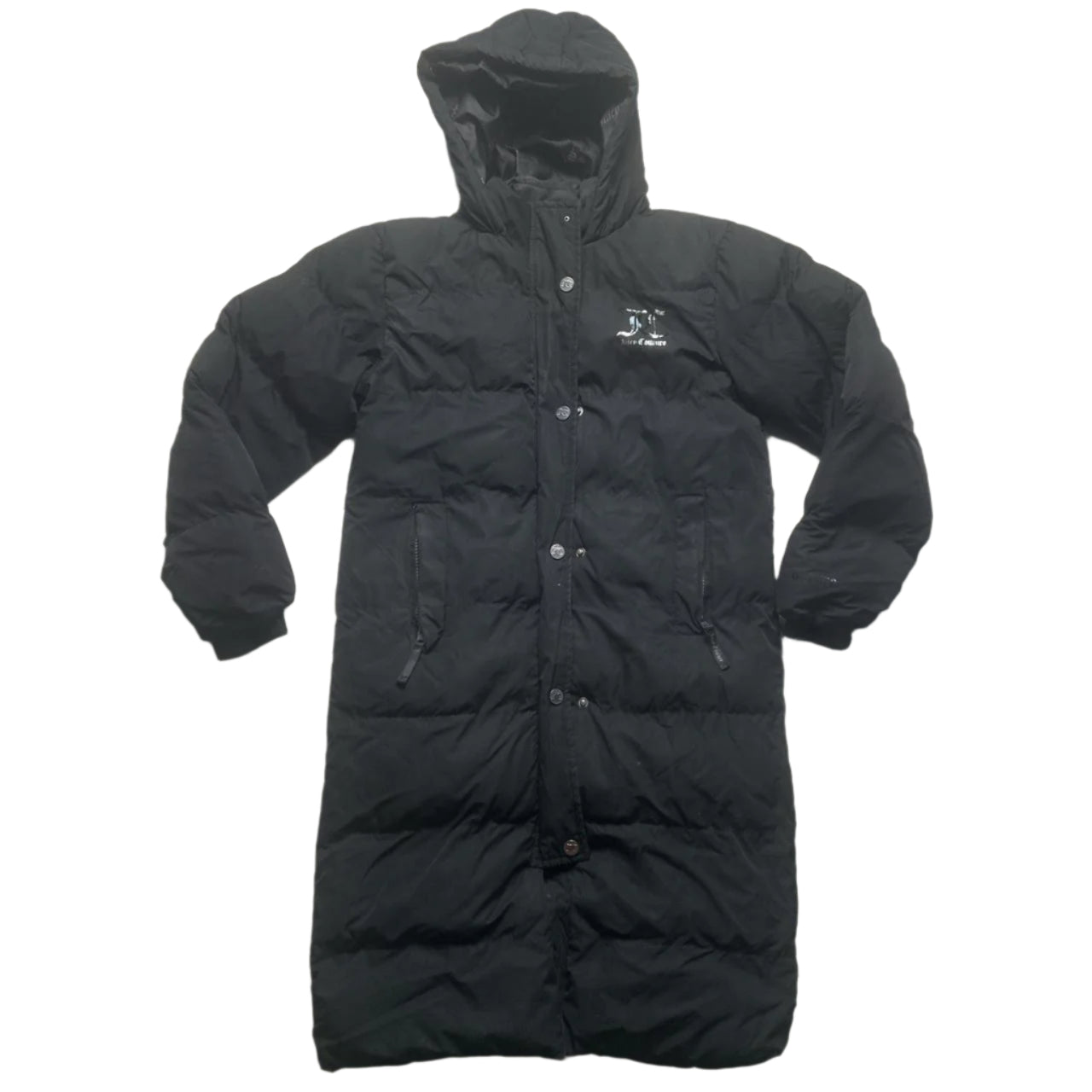 Juicy Couture Black Long Puffer Coat (S)