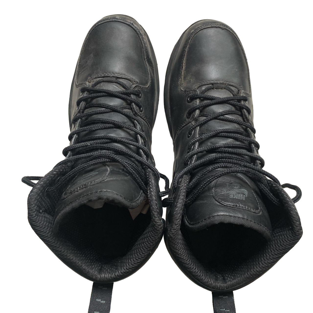 Nike Manoa Black Leather Boots (IUK 9)