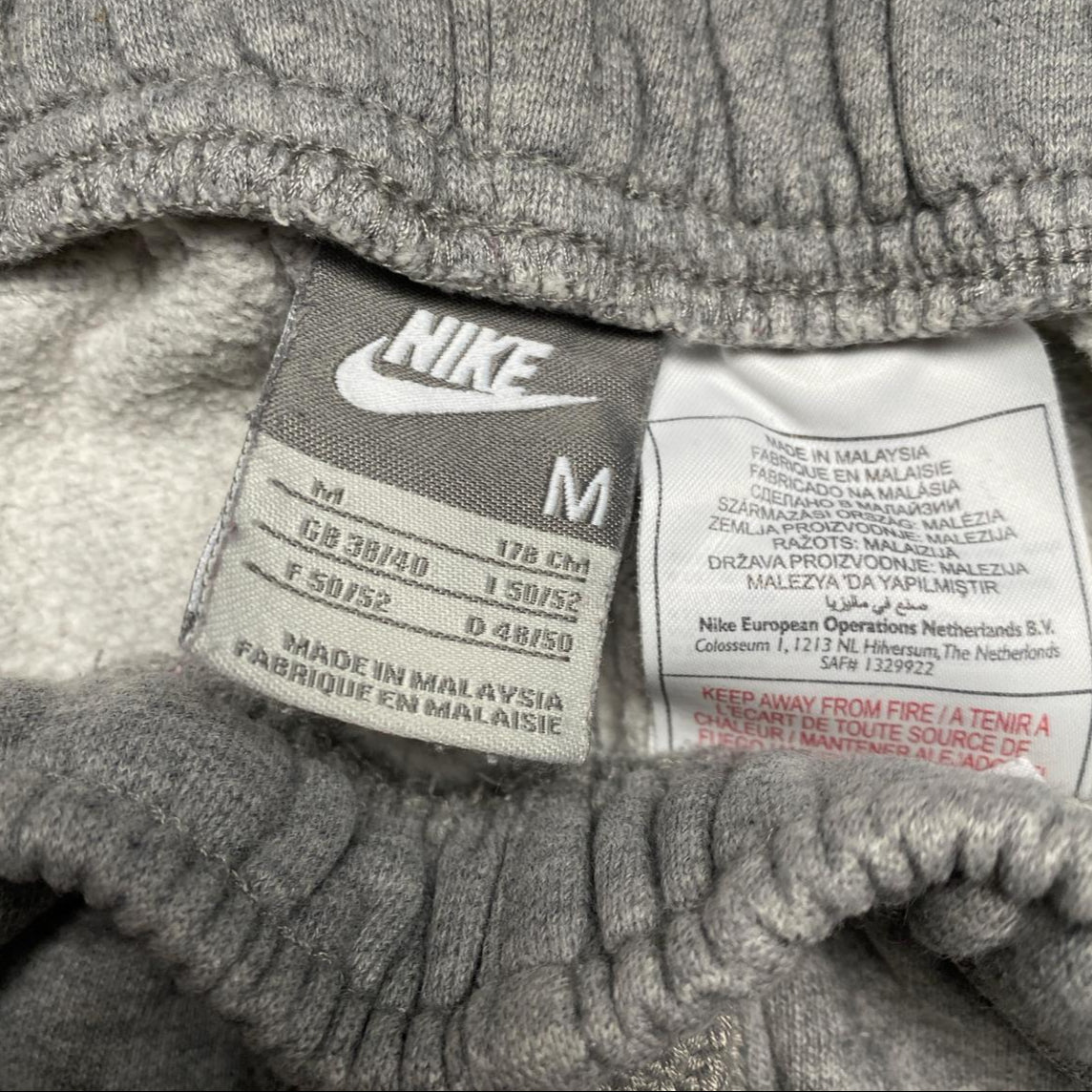 Nike Marathon Vintage y2k Grey and Blue Baggy Joggers (M)
