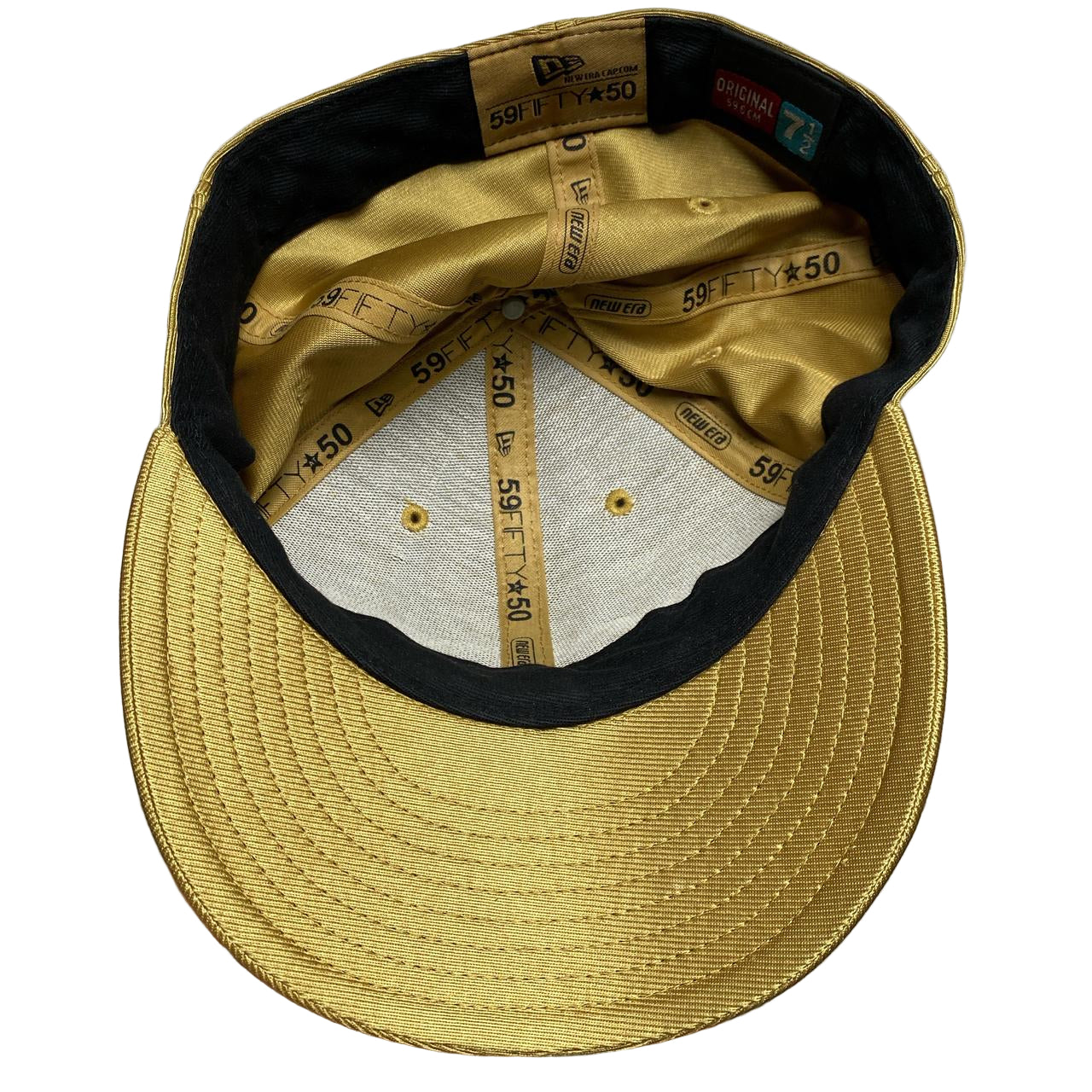 New Era 59 Fifty Gold Fitted Cap
