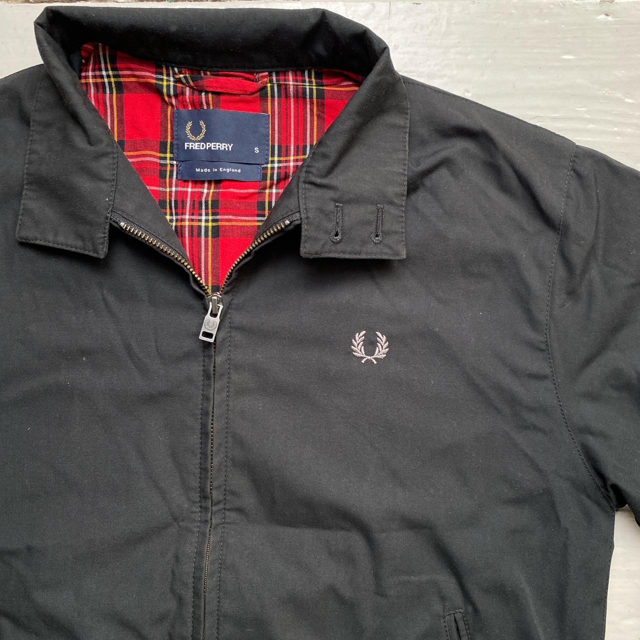 Fred Perry Black Bomber Jacket