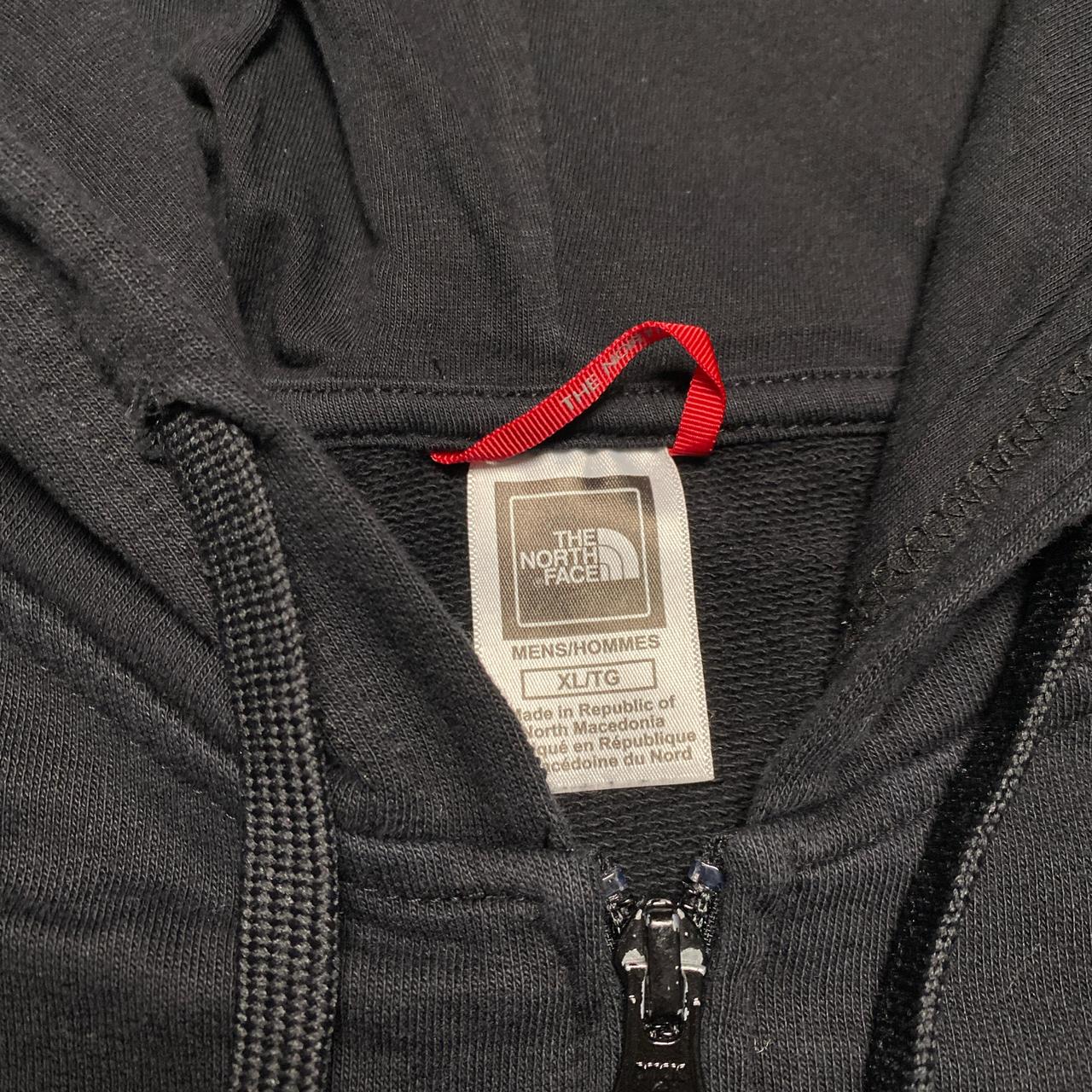 The North Face Black and White Hoodie (M)
