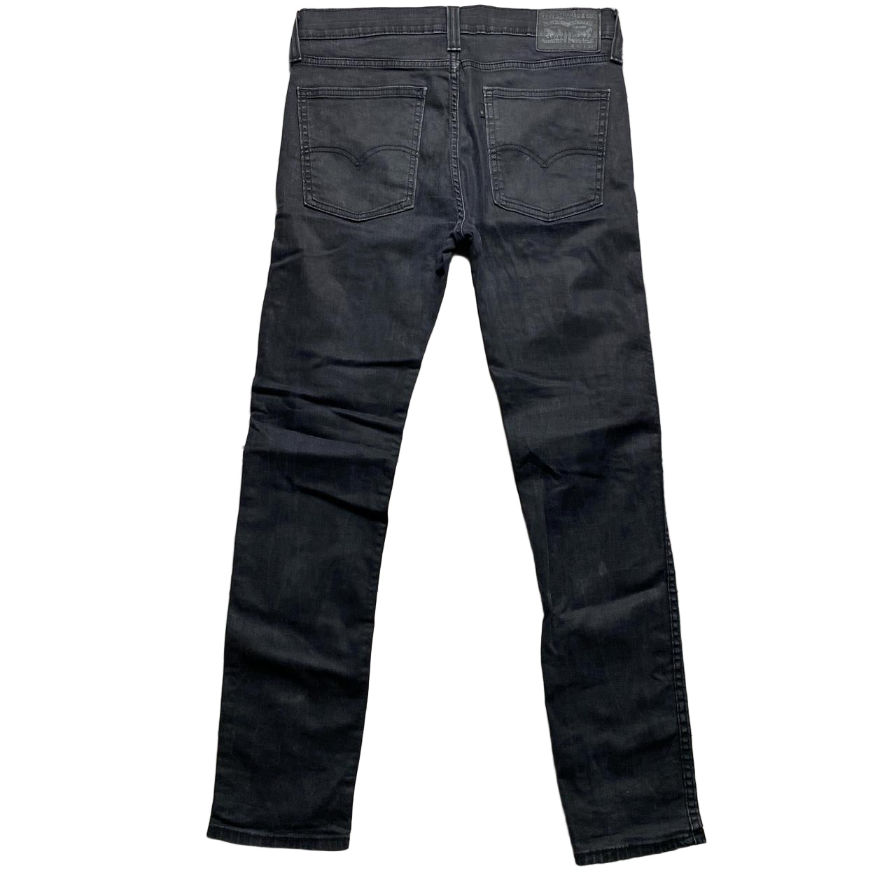 Levis Black Slim Fit Jeans (32W)
