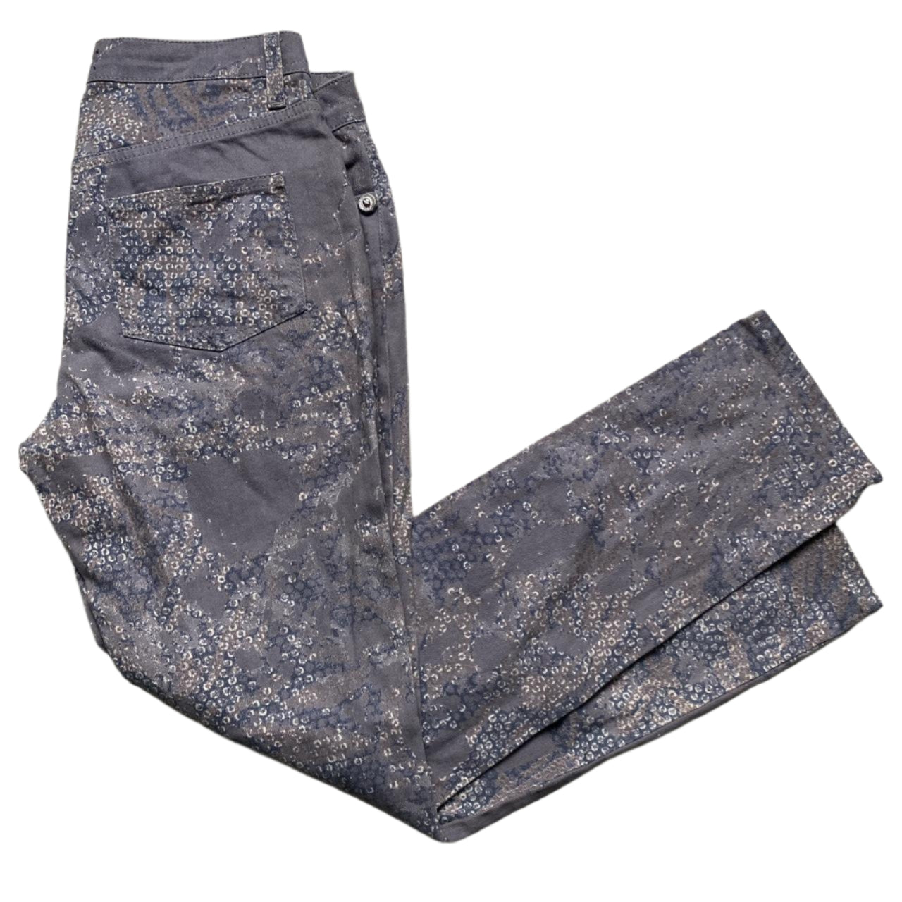 Just Cavalli Vintage Purple Lavender Print Womens Jeans (28W)