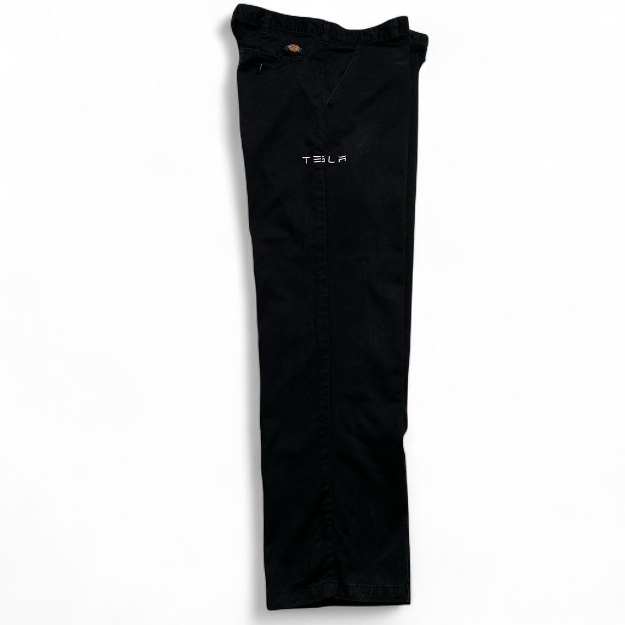 Tesla Dickies Black Cargo Trousers
