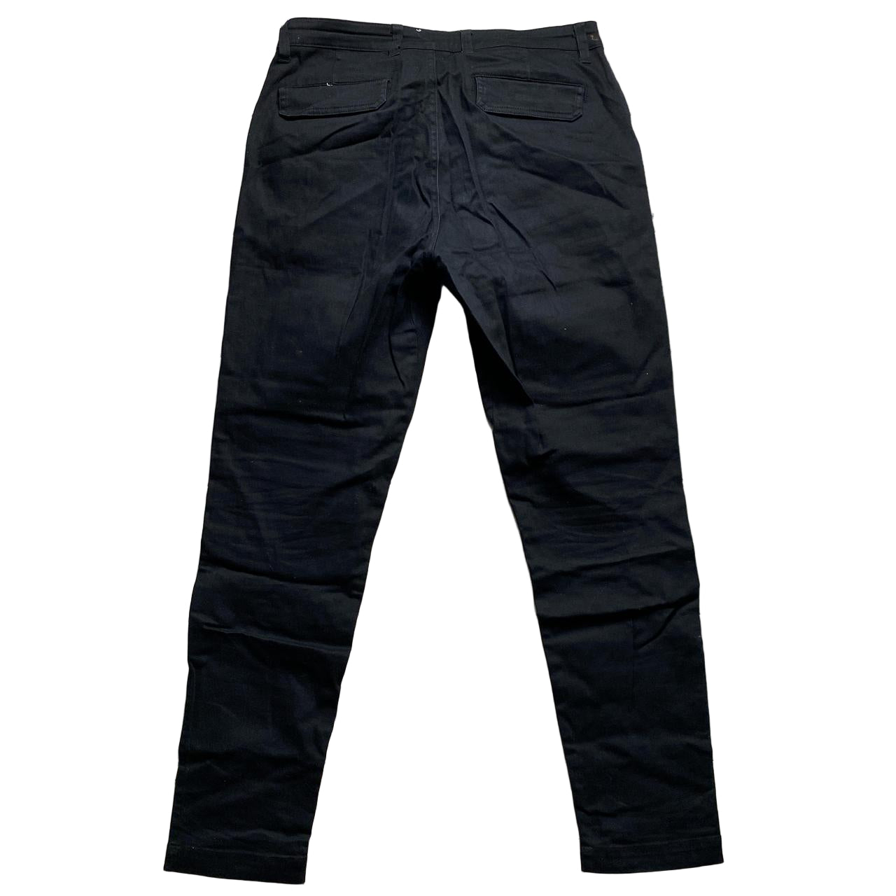 Daily Paper Black and White Velcro Cargo Combat Trousers (L)