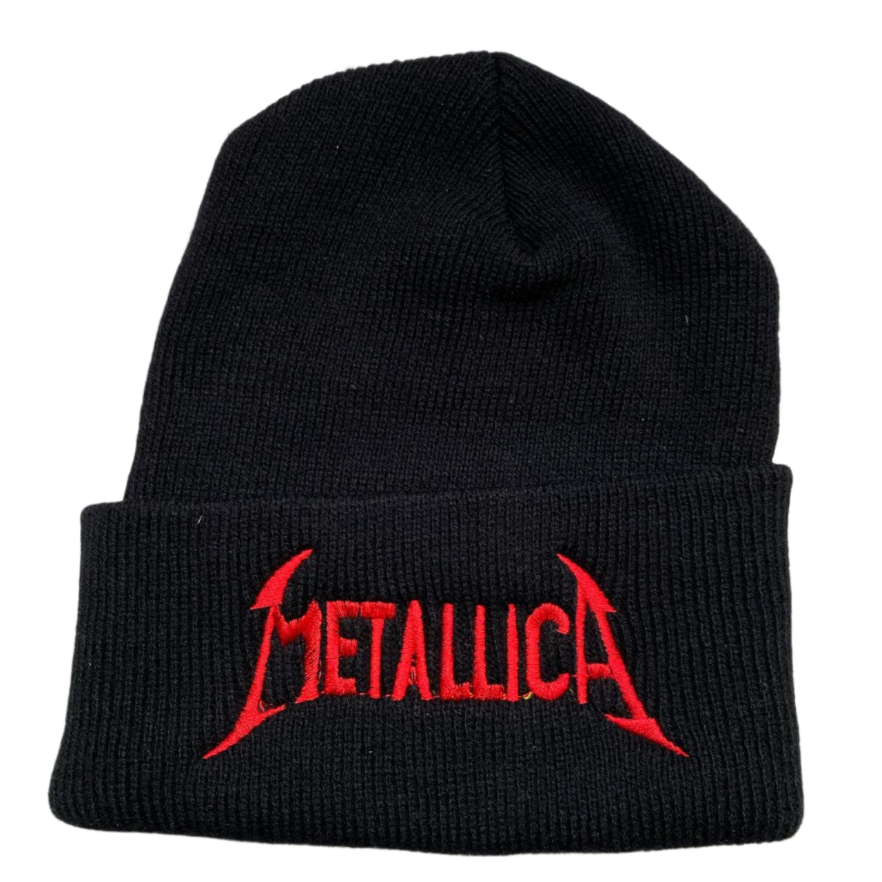 Metallica Vintage Black and Red Beanie Hat