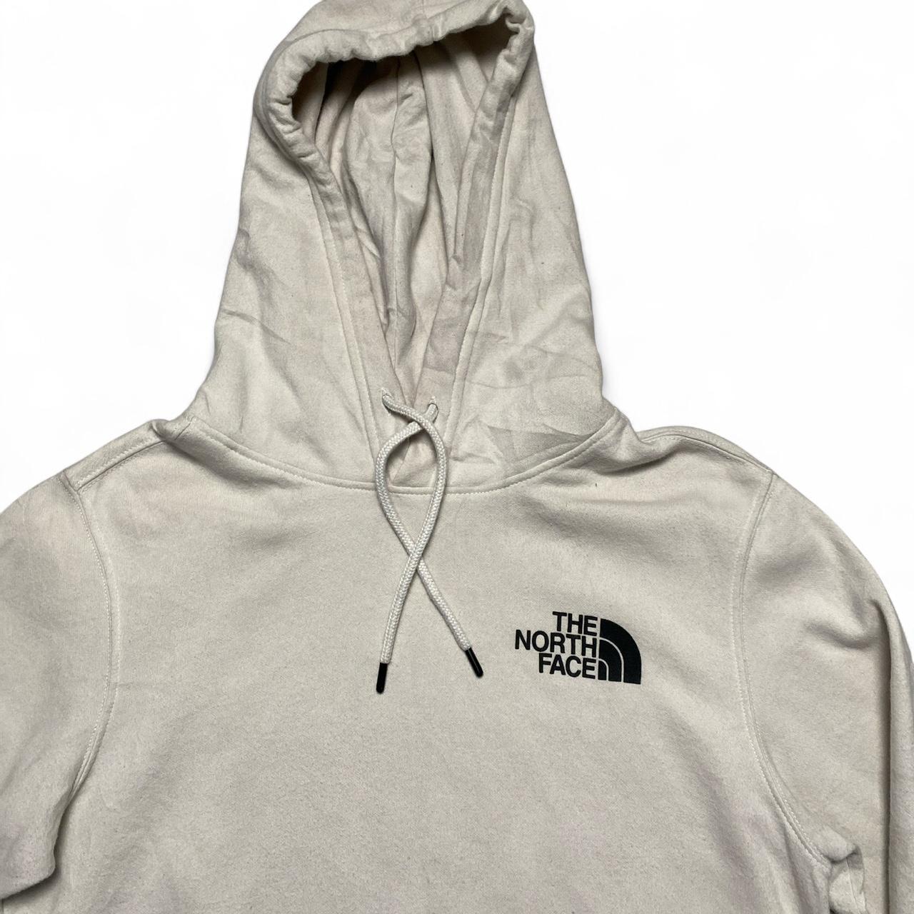 The North Face Cream and Black Hoodie (S)