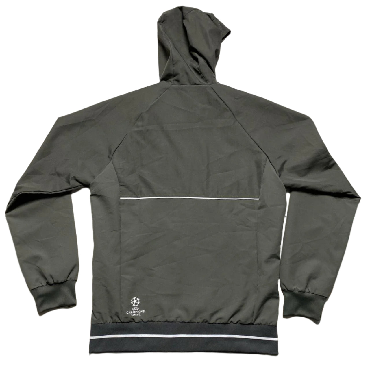 Adidas Bayern Munich Champions League Grey and White Tracksuit Jacket (M)