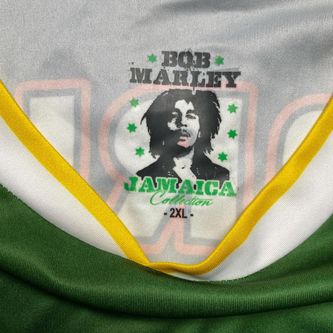 Bob Marley Vintage Football Jersey T Shirt (2XL)
