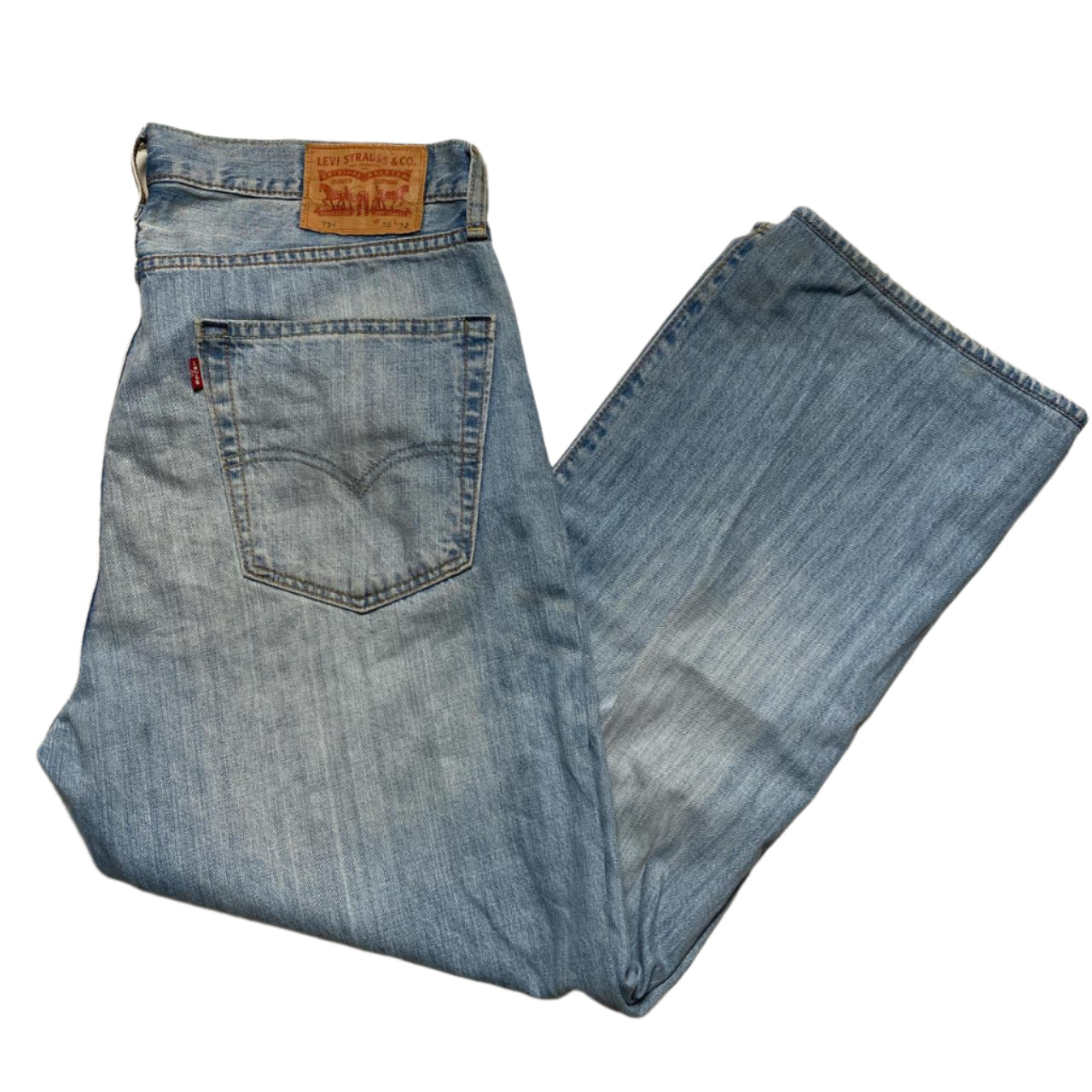 Levis 751 Light Blue Vintage Jeans (W 36)
