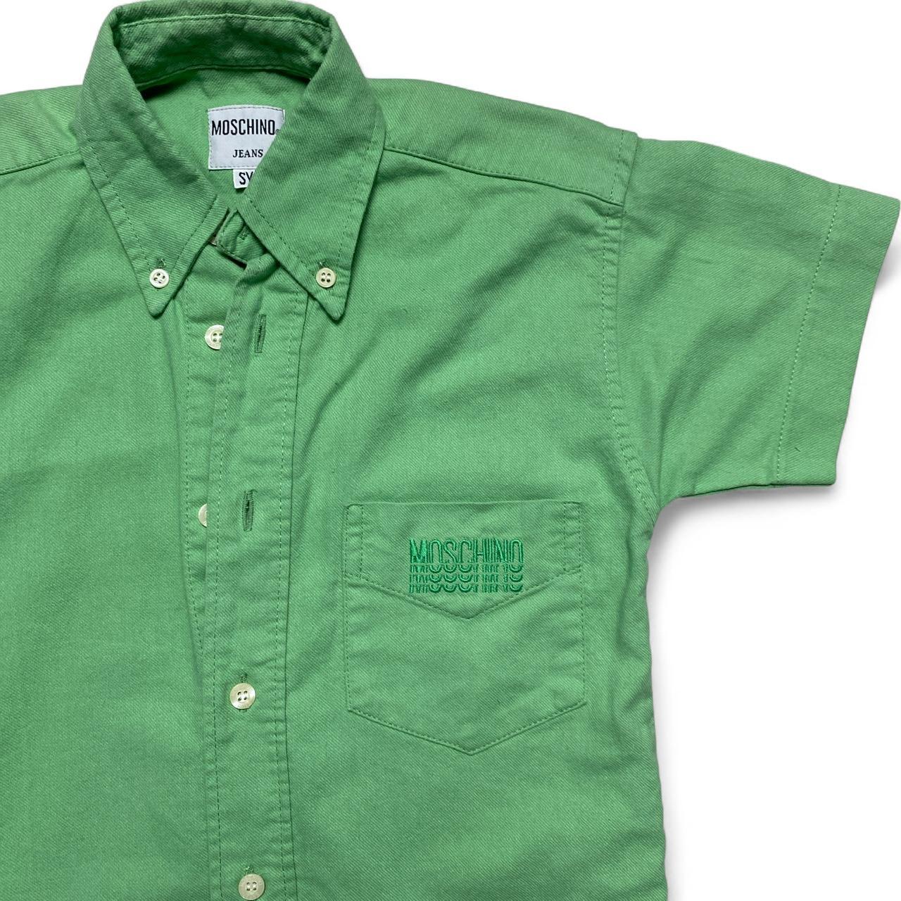 Moschino Green Short Sleeve Shirt (Kids)