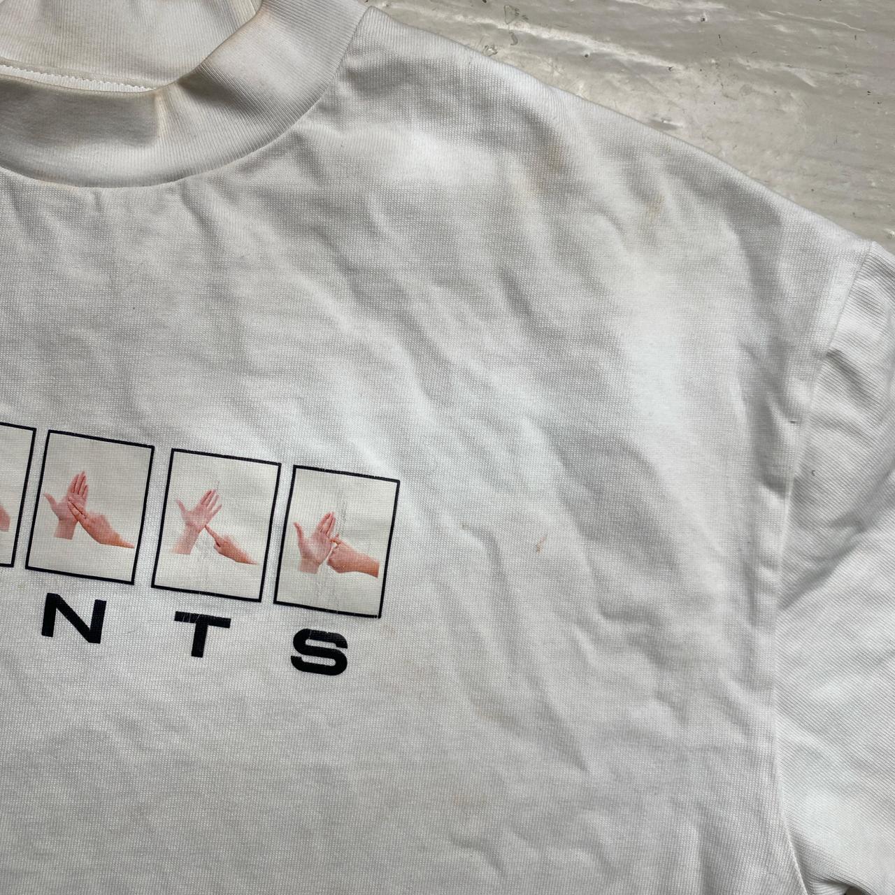 Clints Sign Language White T Shirt (M)