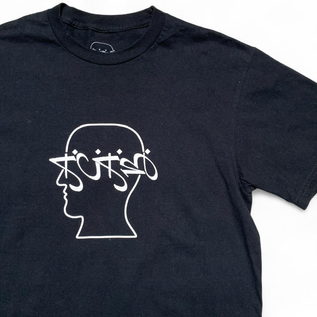 Brain Dead Increase The Peace Defund The Police Black and White T Shirt (M)