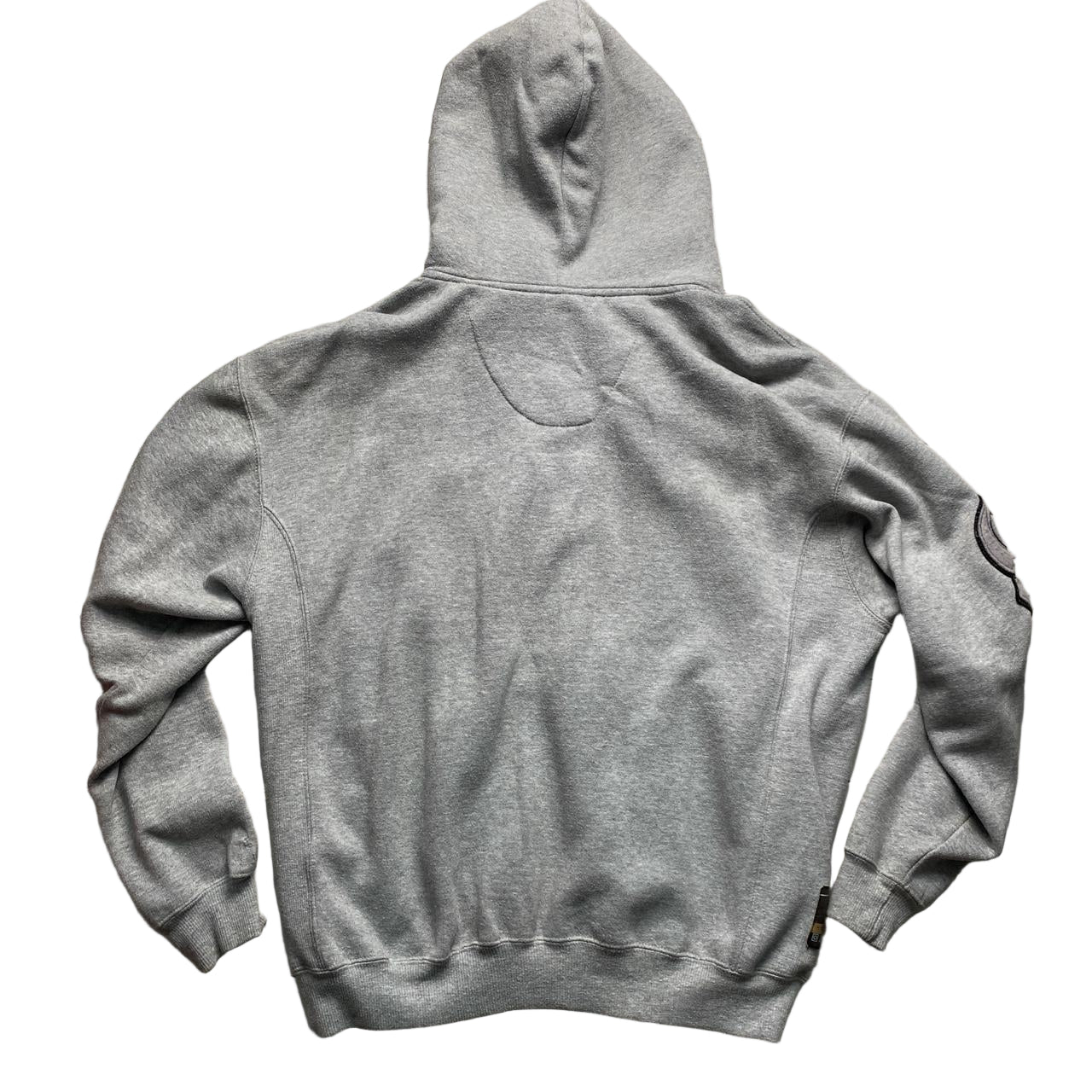 Akademiks A9 Grey and Black Hoodie (L)