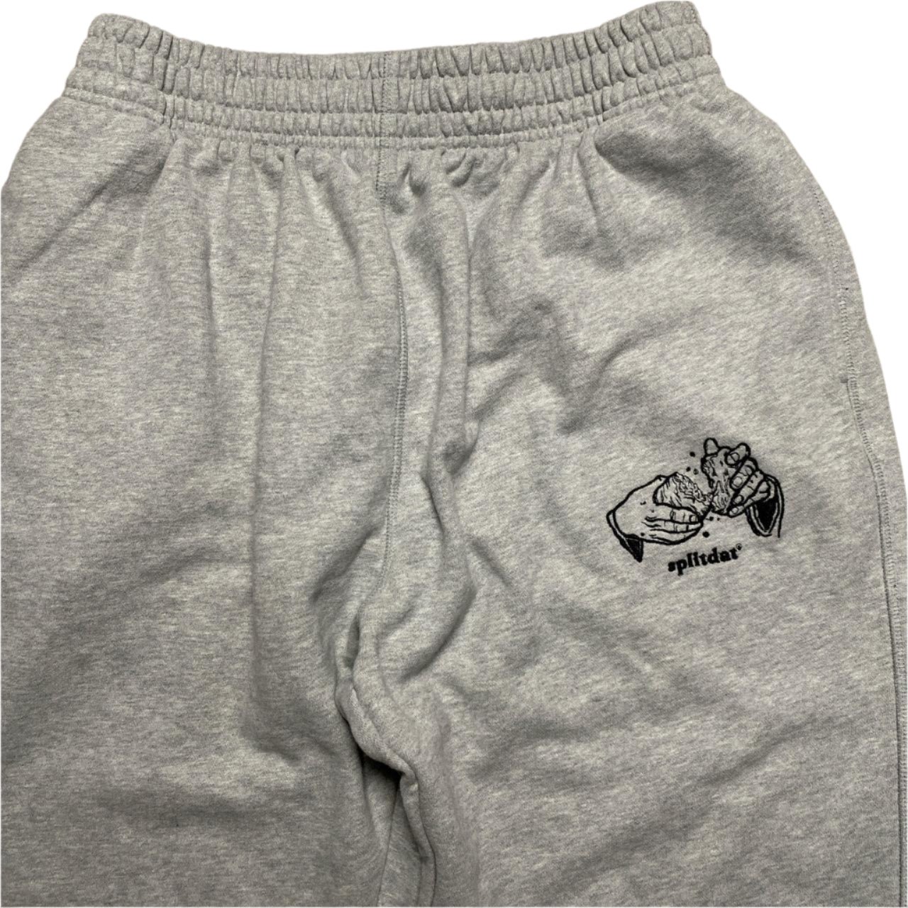 Split Dat Grey and Black Baggy Joggers (L)