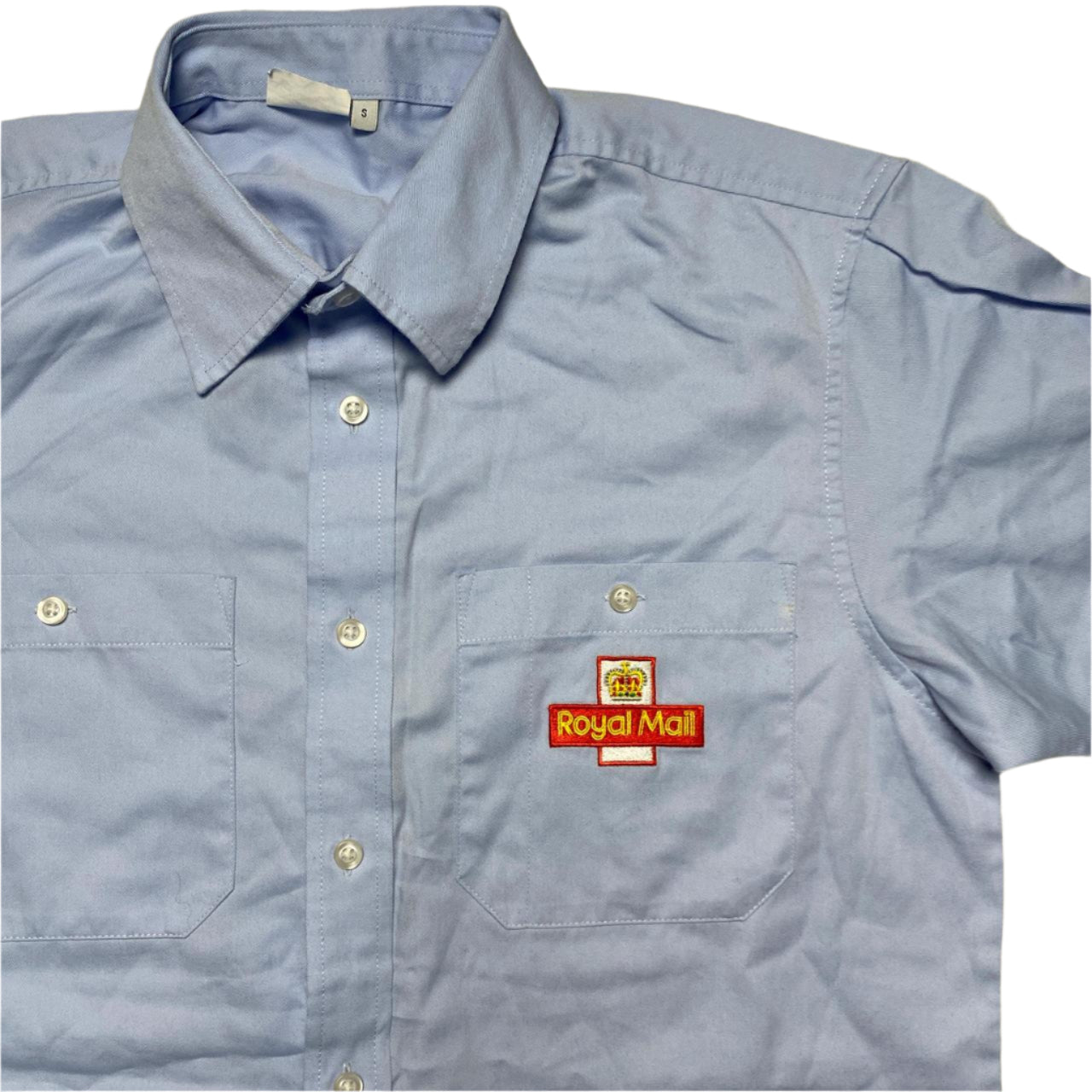 Royal Mail Light Blue Short Sleeve Shirt (S/M)