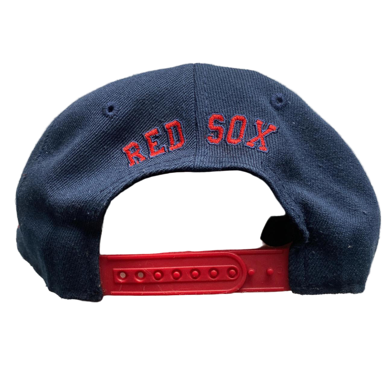 Boston Red Sox Navy and Red Snapback Cap