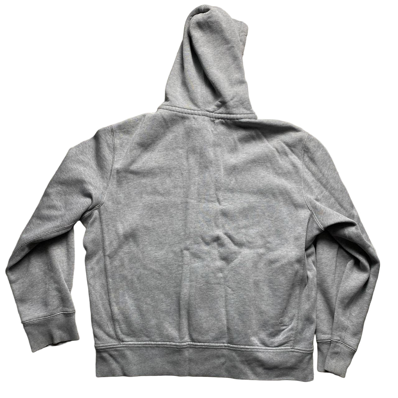 Polo Ralph Lauren Grey and Burgundy Pony Hoodie (L)