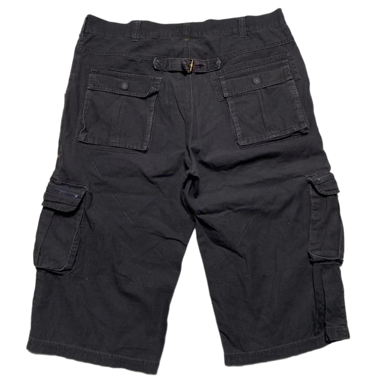 AirWalk Black and White Cargo Shorts (L)