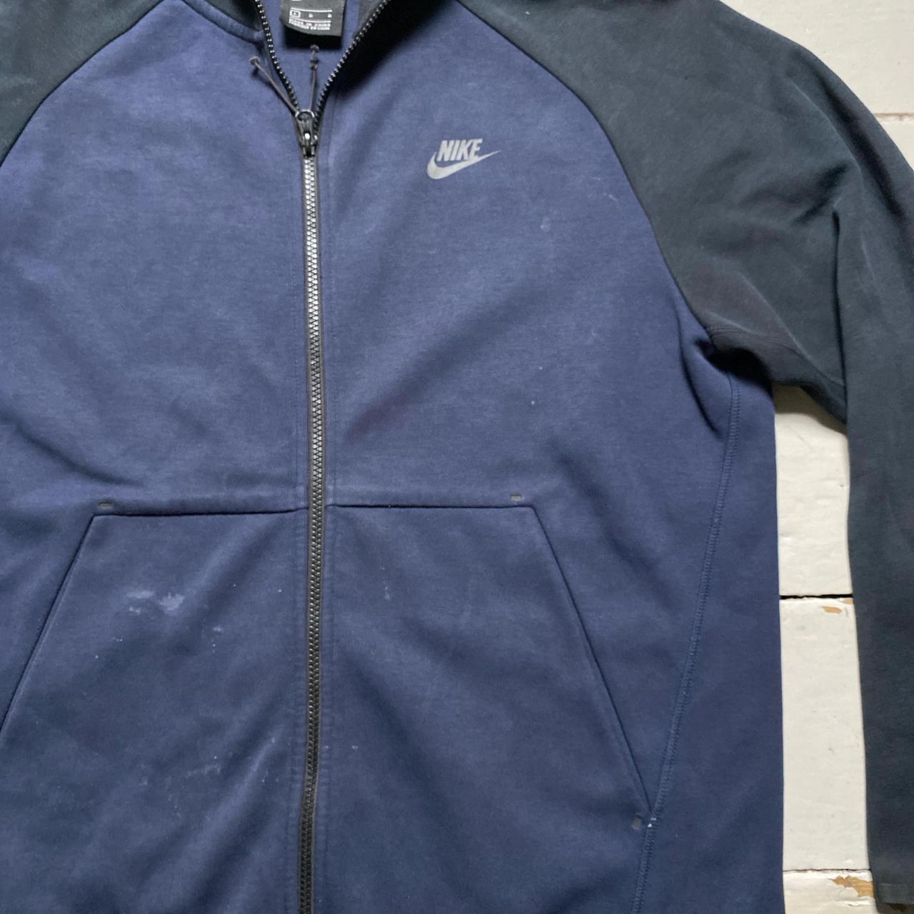 Nike Tech Fleece Two Tone Navy and Black Hoodie