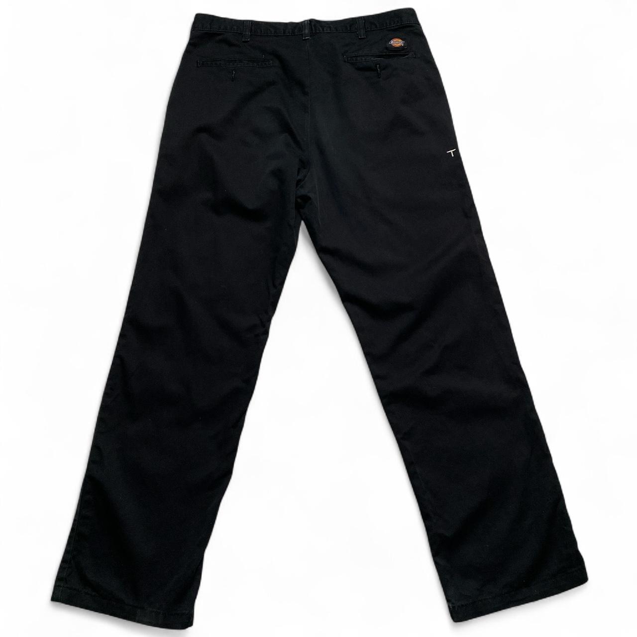Tesla Dickies Black Cargo Trousers