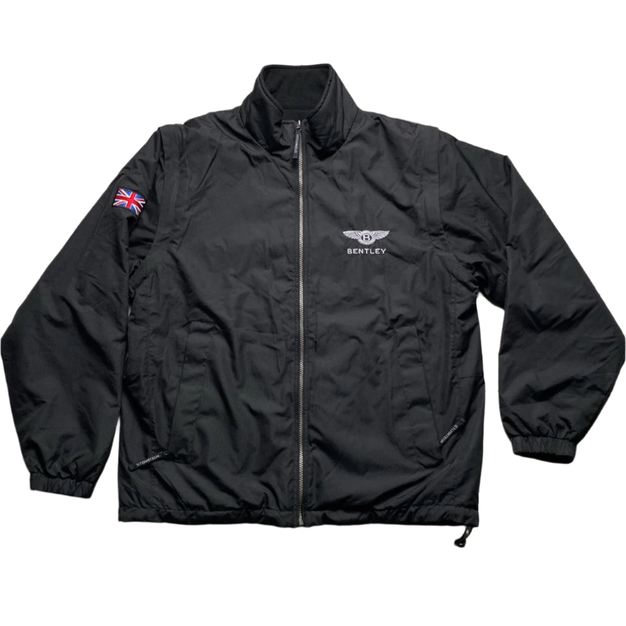 Bentley Black and White Reversible Fleece Jacket and Gilet (M)