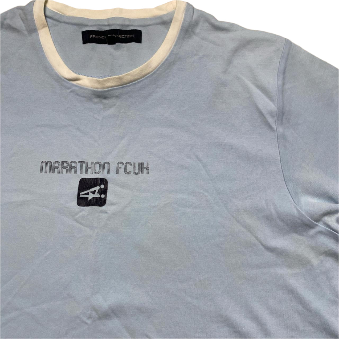 French Connection Vintage y2k Marathon FCUK T Shirt (M)