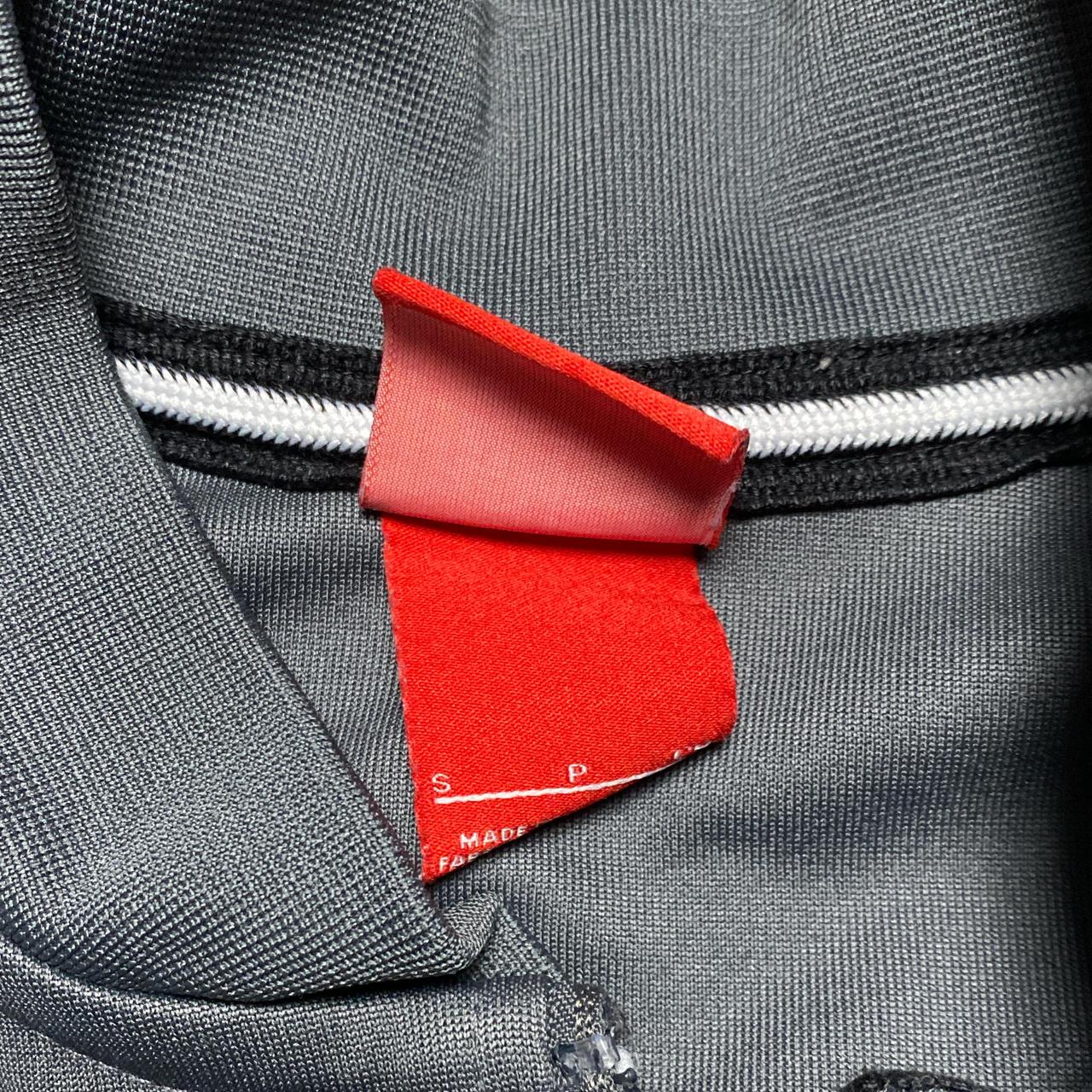 Nike Grey and White Tracksuit Jacket (S)