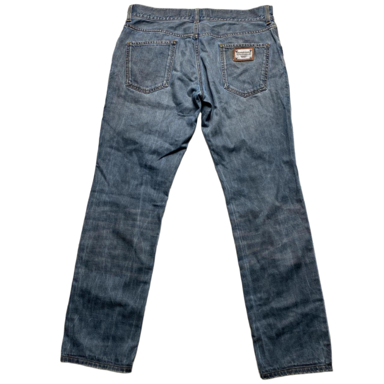 Dolce and Gabbana Vintage Plaque Jeans (34W)