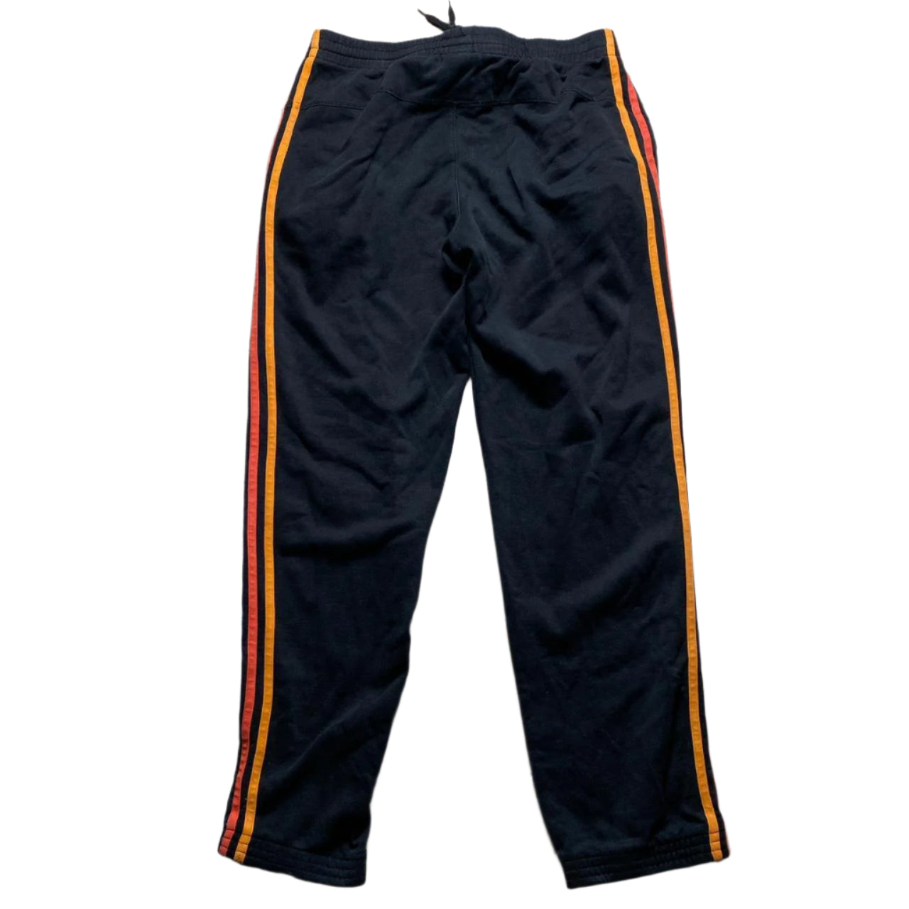 Adidas Performance Essentials Black Orange Red and Blue Multi Colour Full Tracksuit (M/S)