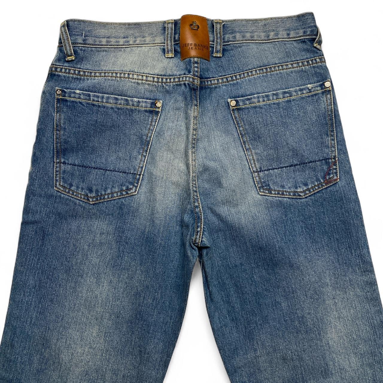 Jeff Banks Light Blue Straight Fit Jeans (30W)