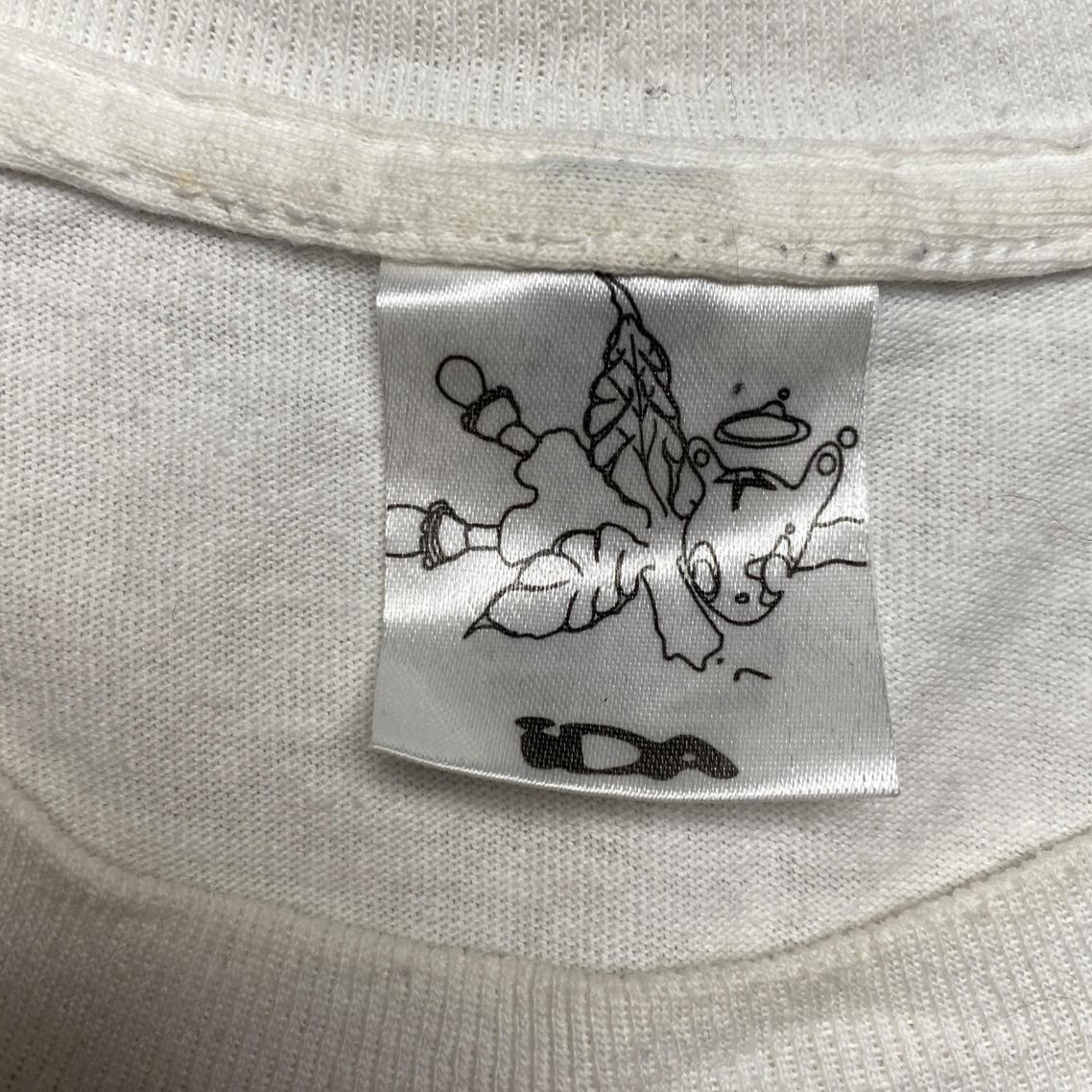 IDA Supply White and Silver T Shirt (L)