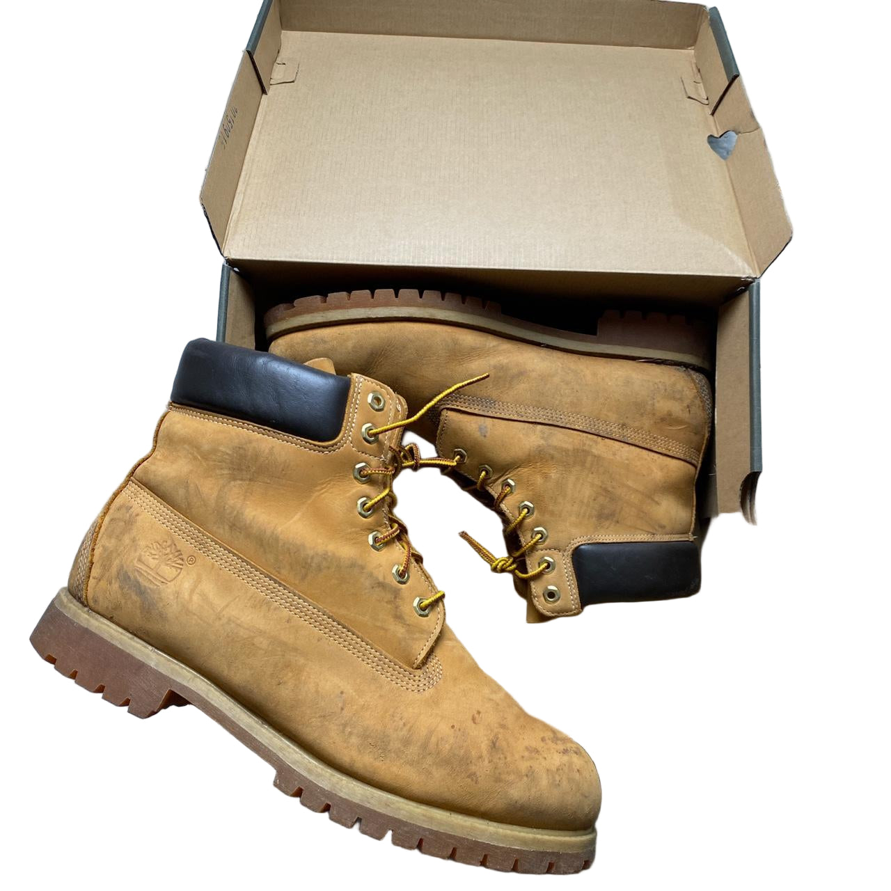 Timberland Classic Nubuck Brown High Boots (UK 12.5)