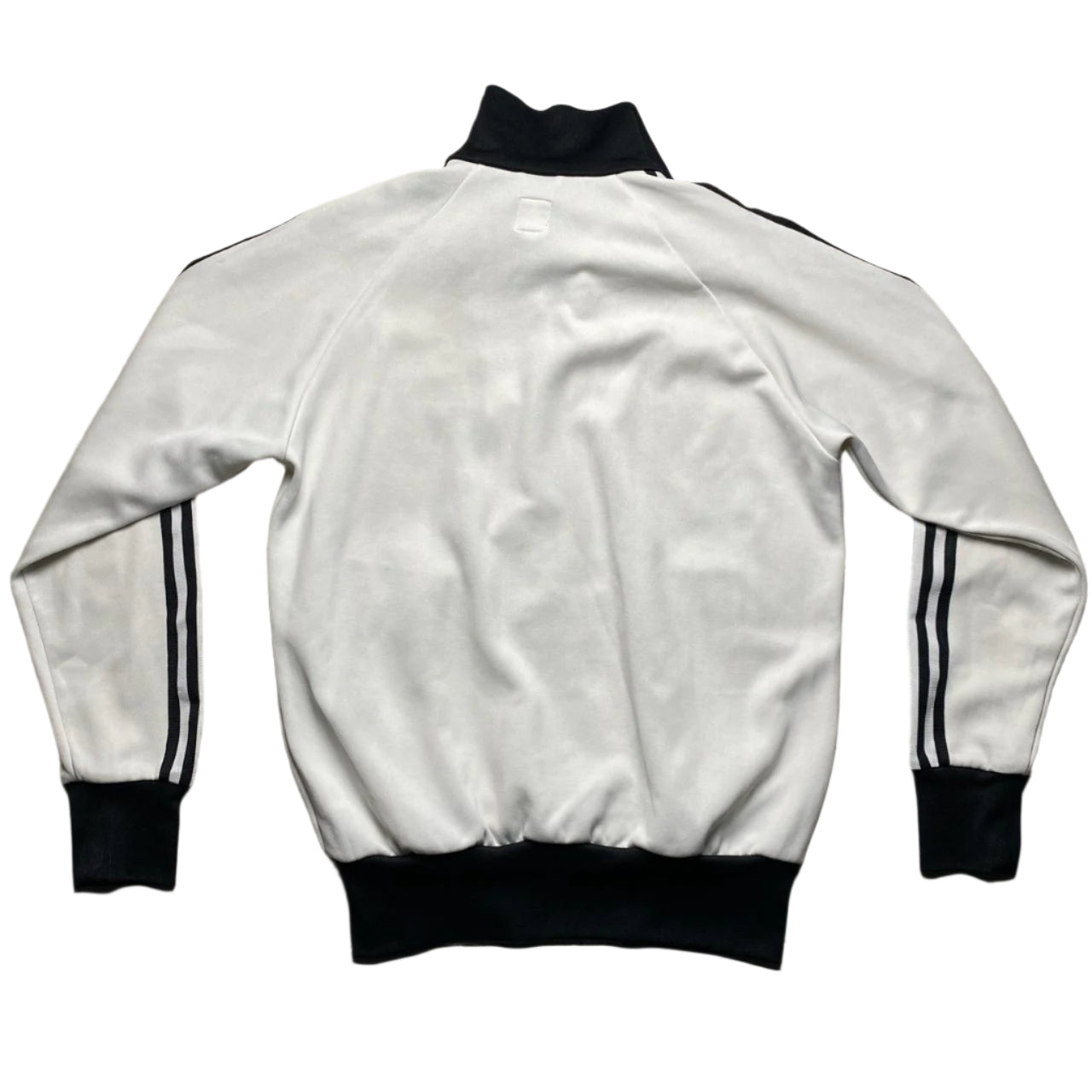 Adidas Originals White and Black Tracksuit Jacket (M)
