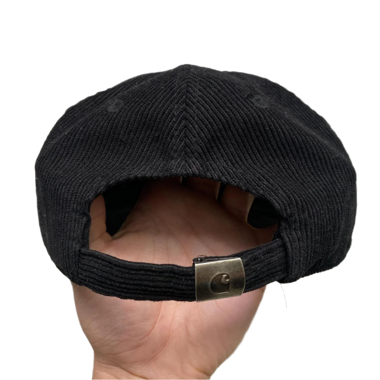 Carhartt WIP Black and White Corduroy Cap