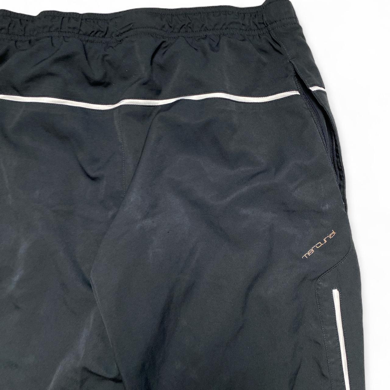 Nike Football Mercurial Vintage Y2K Shell Trackpant Bottoms Black and Orange (S)