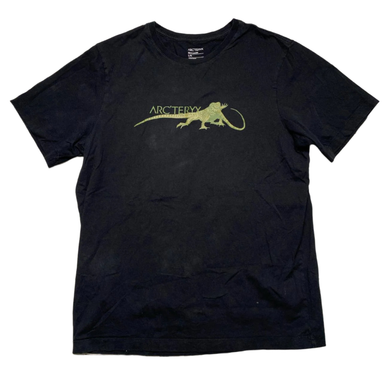 Arc’teryx Lizard Eat Lizard V2 Cannibal Black and Green T Shirt (L)