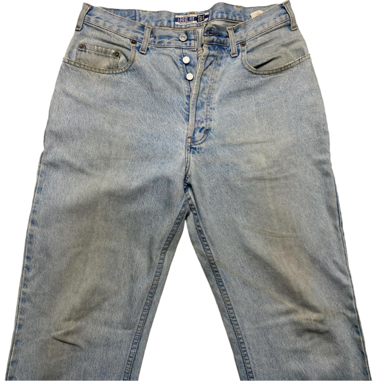 GAP Vintage Baggy Light Blue Jeans (34W)