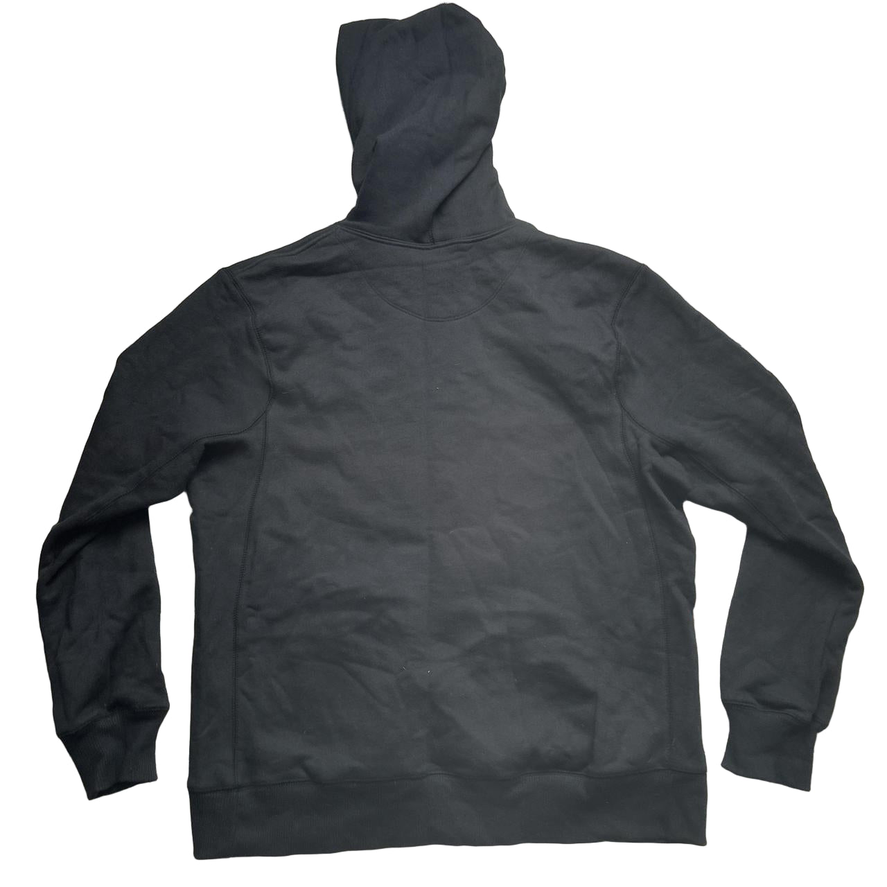 Nike Swoosh Black and White Hoodie (XL)