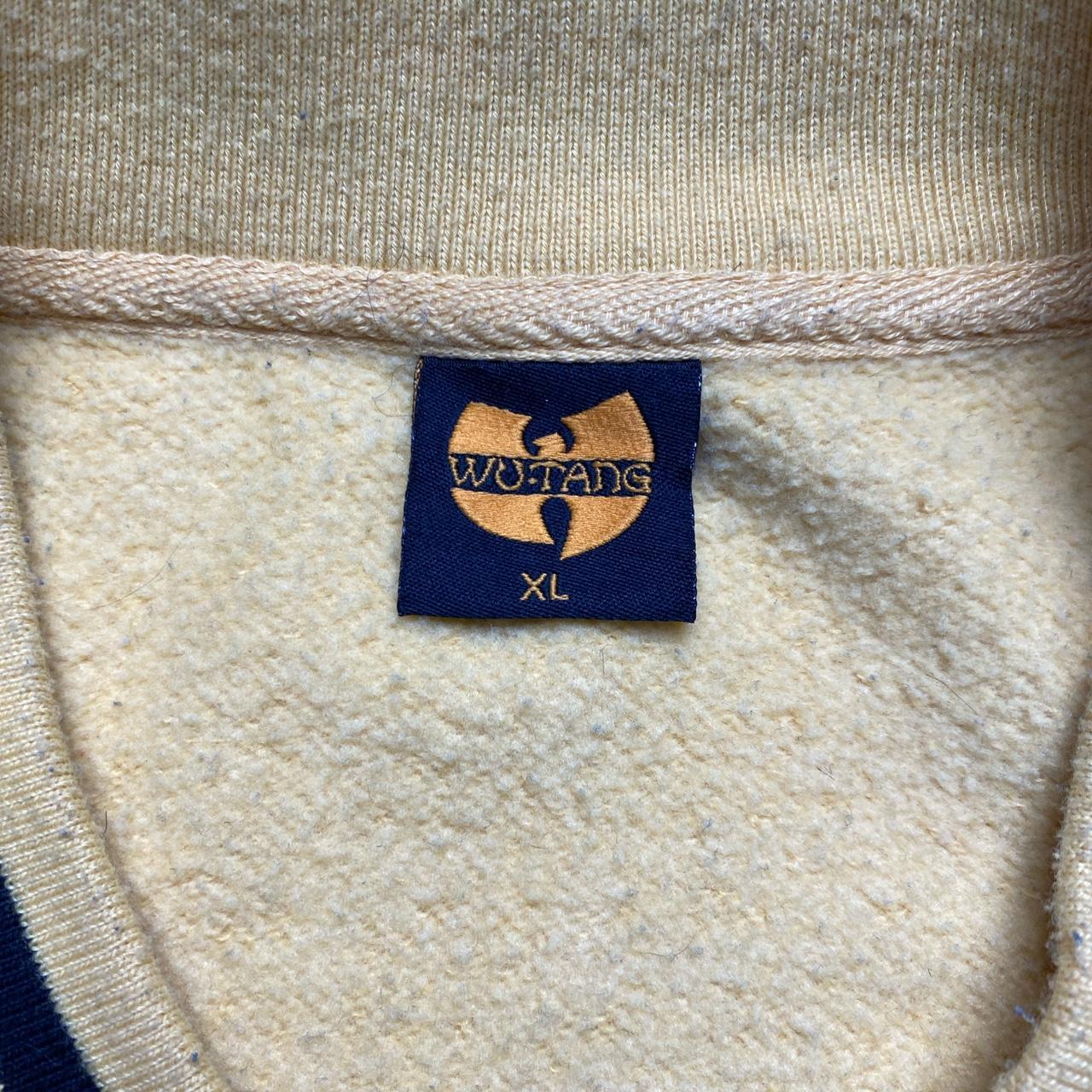 Wu Tang Clan Yellow and Black Varsity Baseball Jacket (XL)