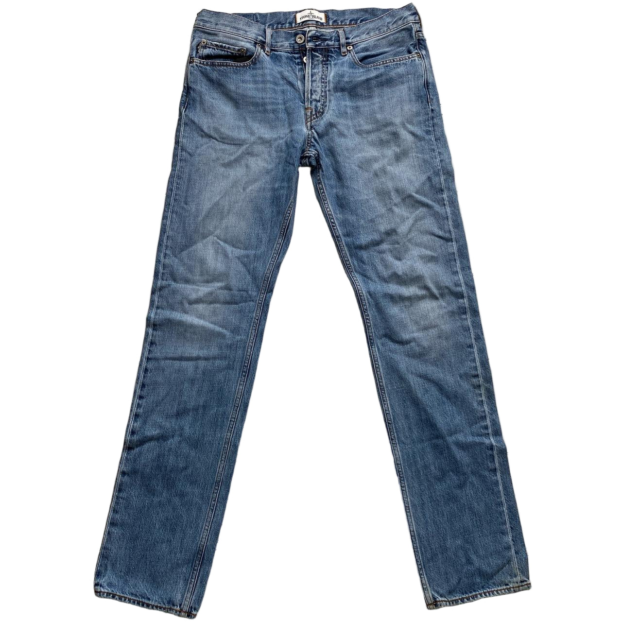 Stone Island Light Blue Slim Jeans (32W)