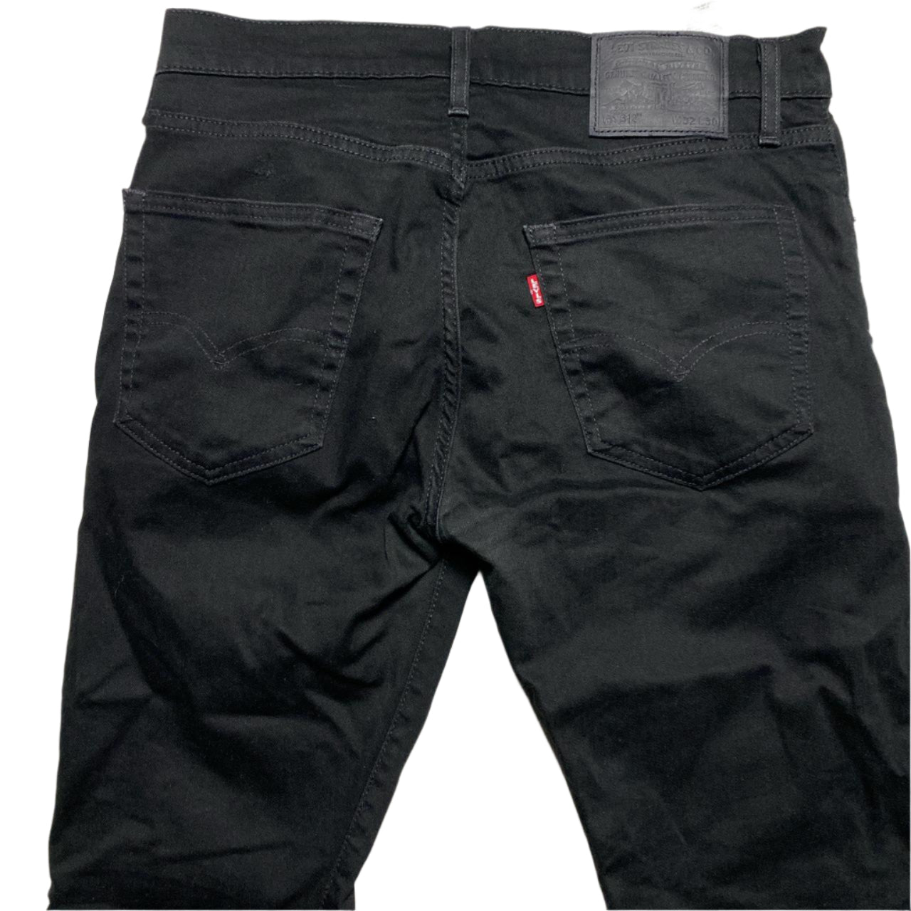 Levis Triple Black and Red 512 Slim Straight Jeans (32W)