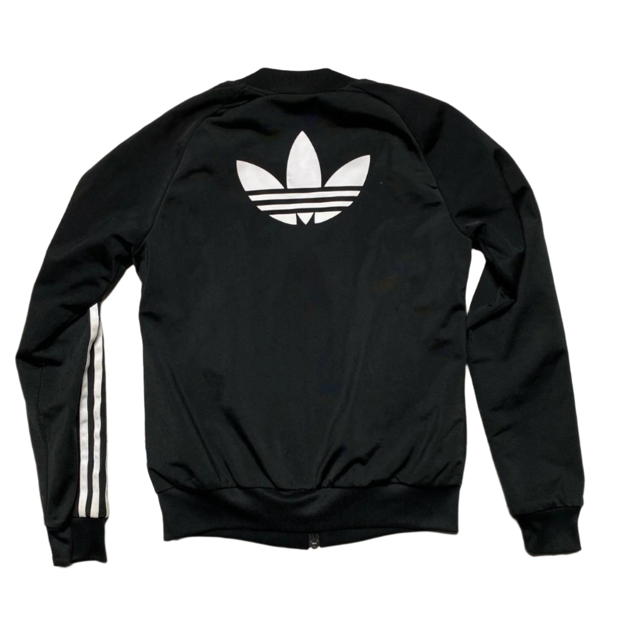 Adidas Originals Womens Black and White SST Bomber Tracksuit Jacket XS (UK 6)